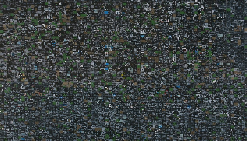 1024x587 Paintings Daniele Galliano - Urbi Et Orbi Painting