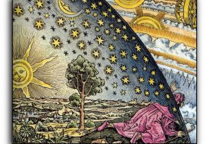 300x210 Urbi Et Orbi Painting Flammarion Engraving - Urbi Et Orbi Painting