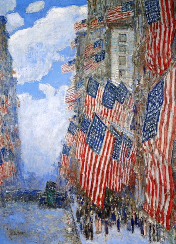 580x800 American Flag Art Has Better Things To Be Than Patriotic - Us Flag Painting