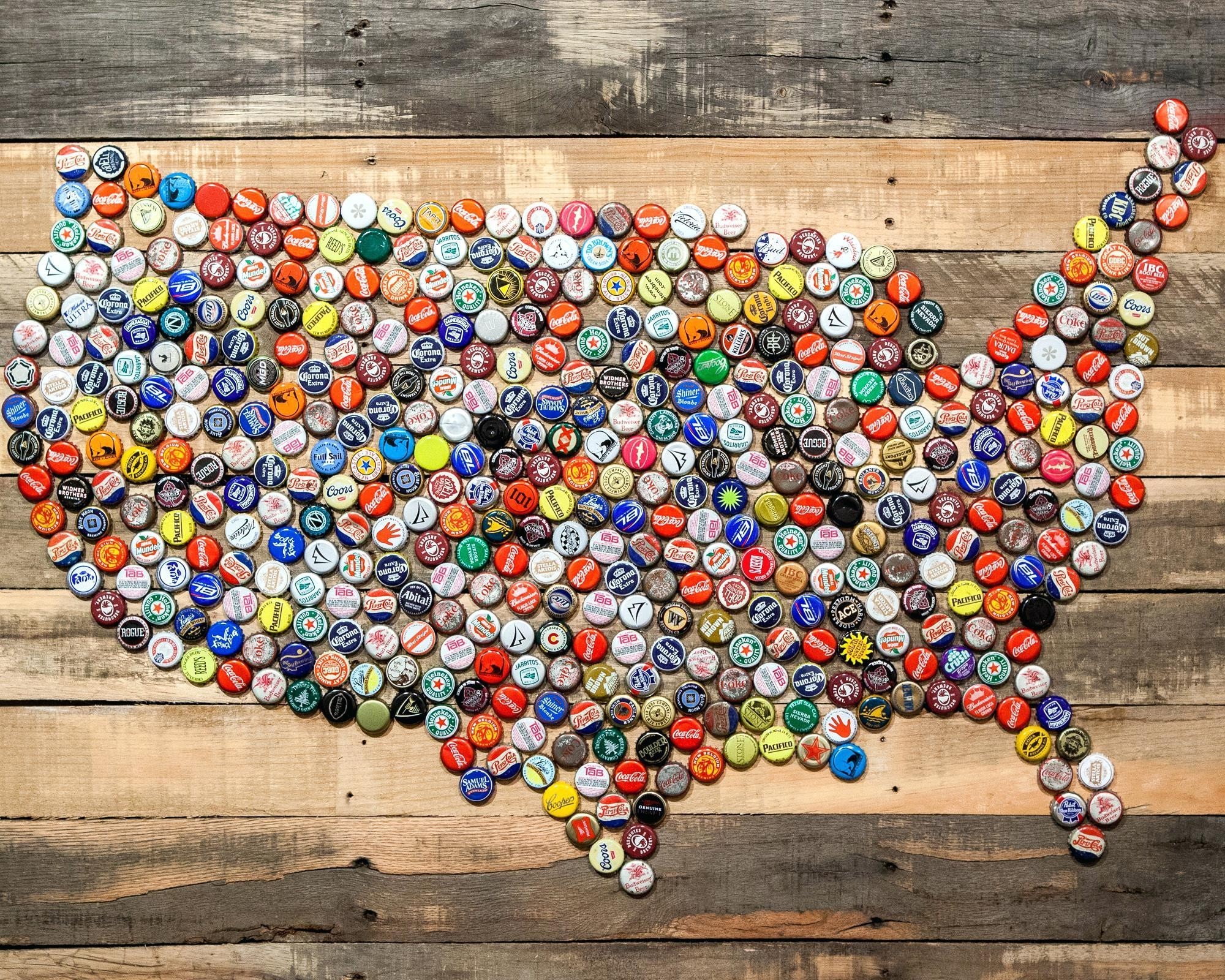 2000x1600 Wooden Wall Hanging Map Of Us Wooden Usa Map Wall Art Delightful - Us Map Painting