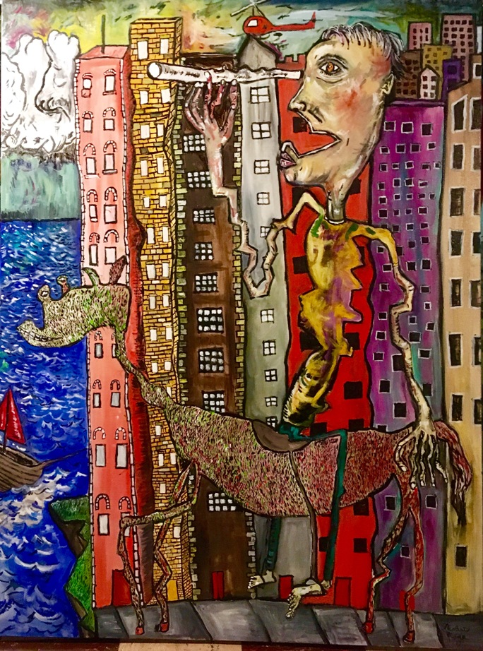 684x922 Nicolaus Myers Usa Painting - Usa Painting