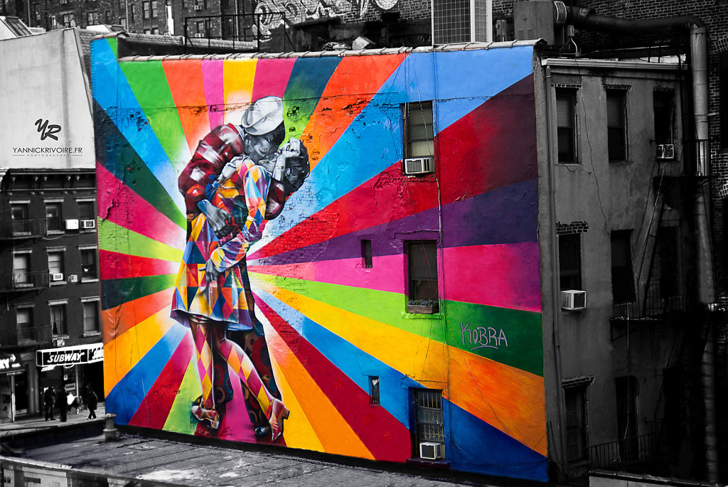 1024x685 Wall Painting In Lower West Side Nyc, Usa - Usa Painting