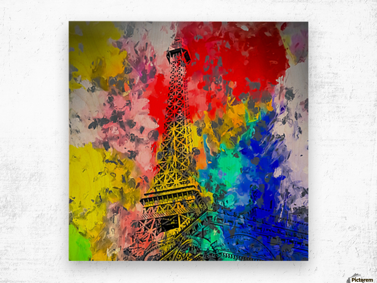 1200x900 Eiffel Tower - Usa Painting