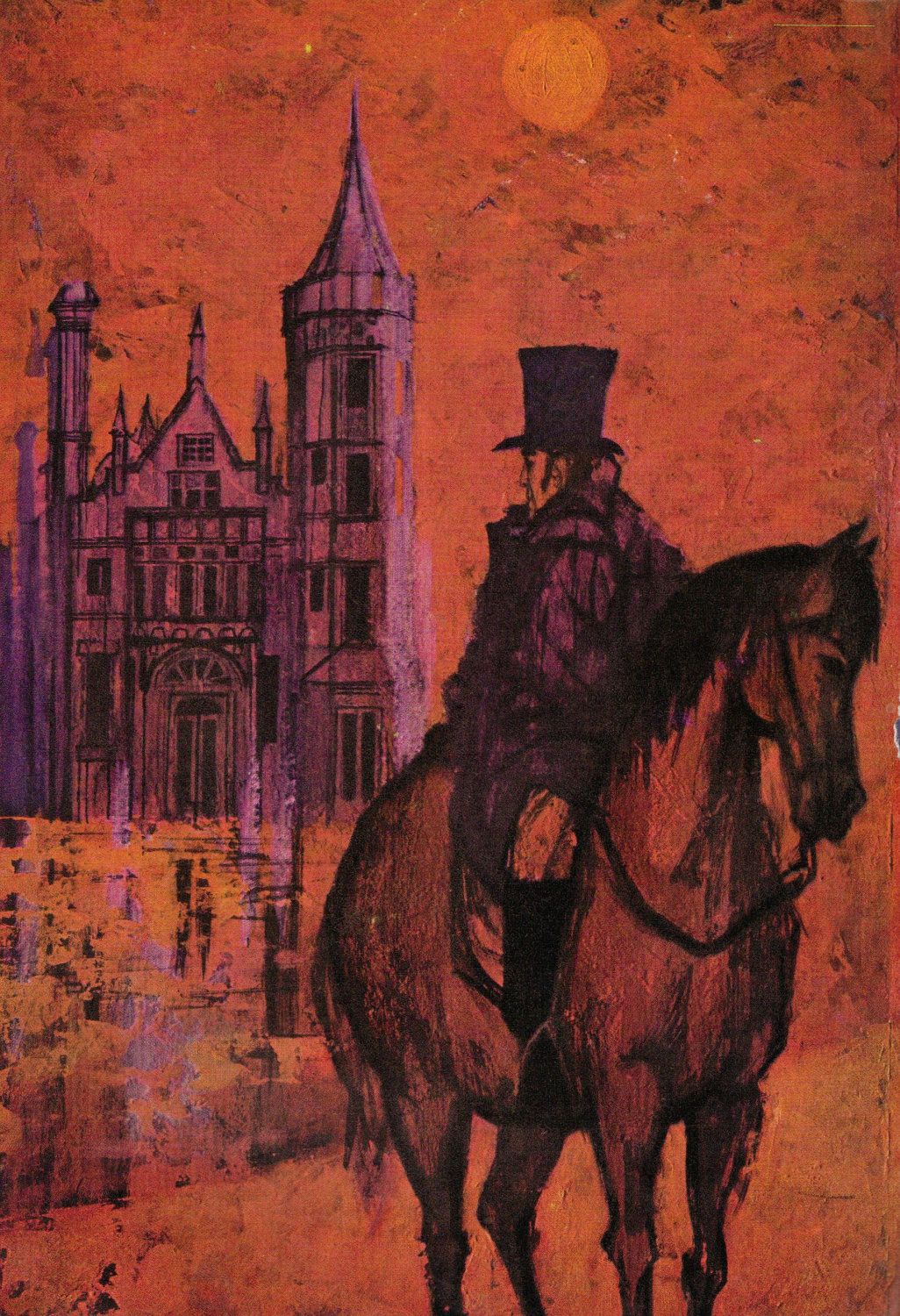 1026x1500 The Final Fall Of The House Of Usher, By Edgar Allen Poe. Painting - Usher Painting