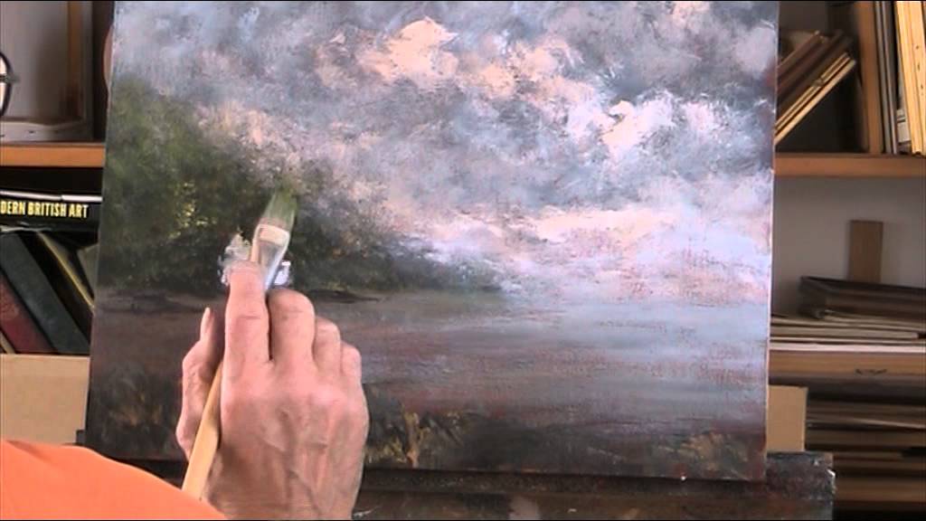 1024x576 After The Squall. Making Up A Painting Using Acrylic. - Usher Painting