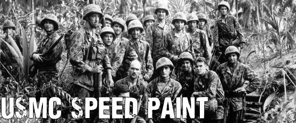 600x250 Usmc Speed Paint - Usmc Painting