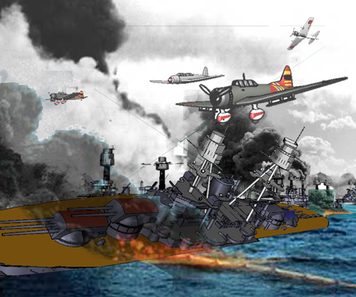 504x420 30 Saturdays November 2015 - Uss Arizona Painting