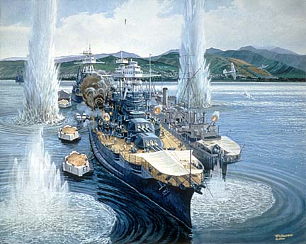 432x344 Uss Arizona Colors Question - Uss Arizona Painting