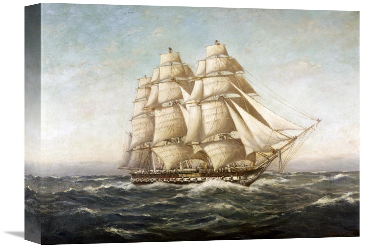 Uss Constitution Painting At Paintingvalley.com 