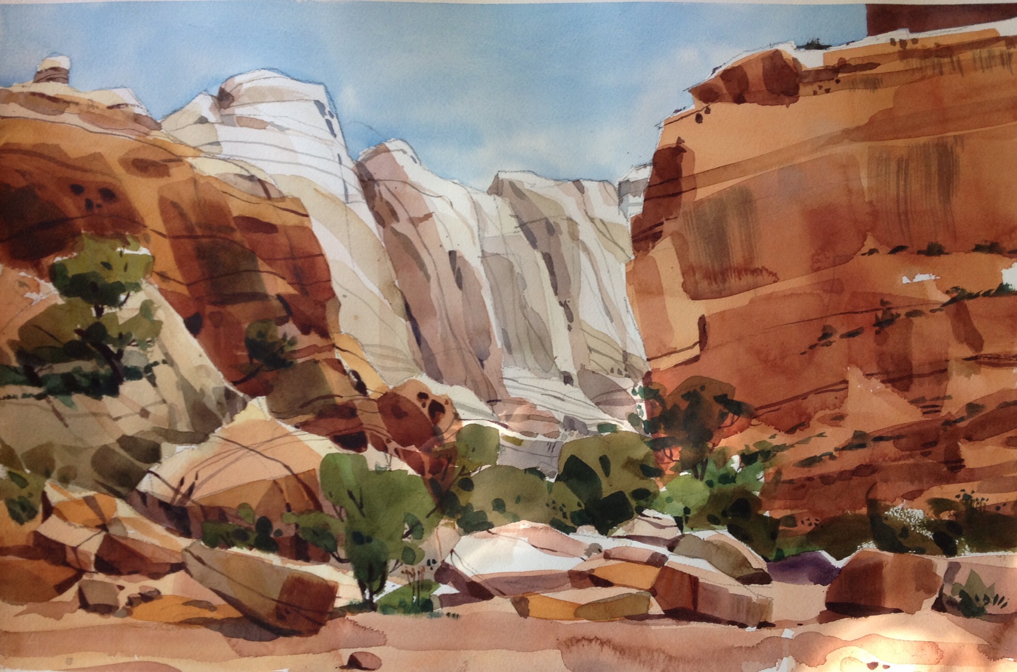 1977x1306 Painting The Parks Of Utah The Sketchbook - Utah Painting