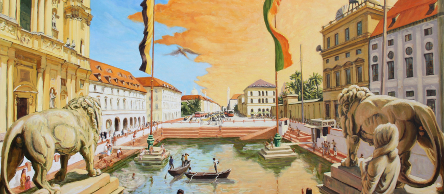 870x380 Painting Archives Benjy Barnhart - Utopia Painting