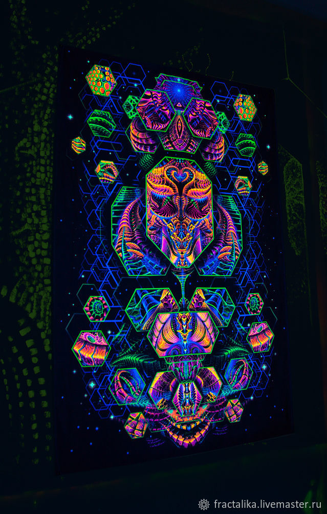 639x1005 Uv Painting Another Dimension Shop Online On Livemaster - Uv Painting