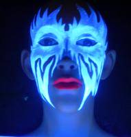 191x200 Info On Uv Face Paint Uv Face Paint Designs - Uv Painting