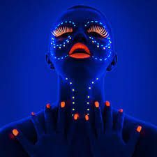 225x225 Pin By Kike Yopo On Color Full Neon Neon, Body Art - Uv Painting