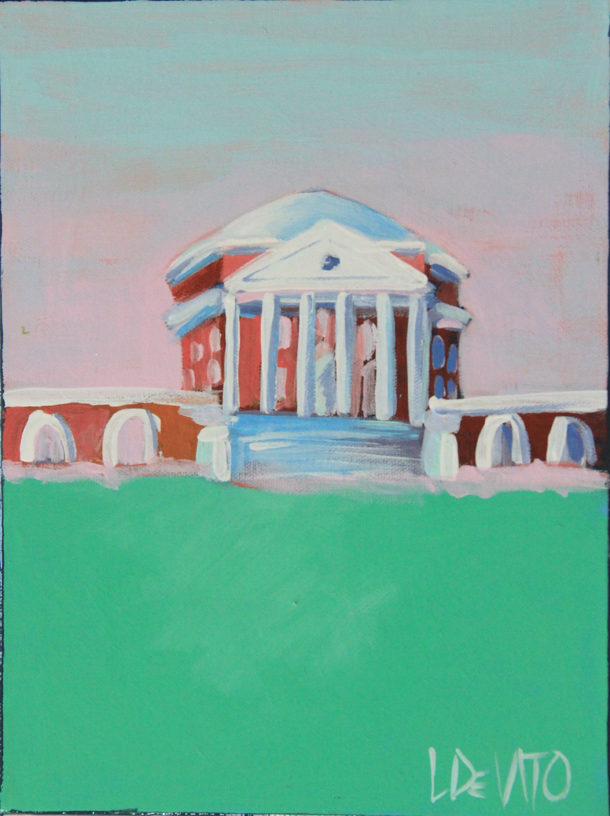 1257x1683 2015 Rotunda Paintings Available Now - Uva Rotunda Painting