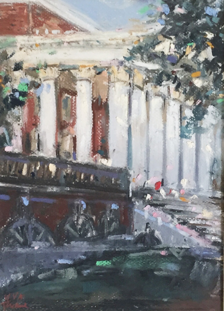 903x1254 Uva Rotunda Nancy Prebul - Uva Rotunda Painting