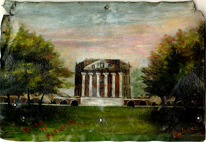 661x455 Memento Ignis Encyclopedia Virginia, The Blog - Uva Rotunda Painting