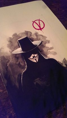 236x417 They Should Be Afraid - V For Vendetta Painting