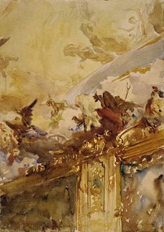 236x334 John Singer Sargent (American, Escutcheon Of Charles V - V Singer Painting