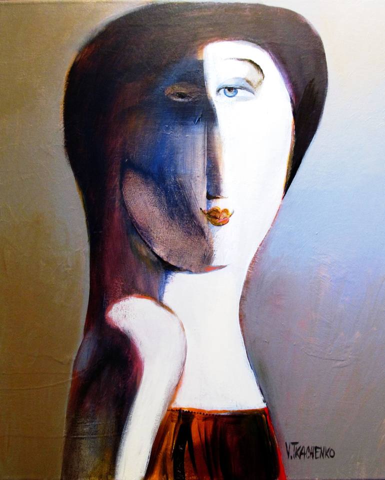 770x960 Saatchi Art Opera Singer Painting By Victor Tkachenko - V Singer Painting
