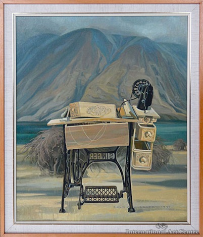 402x470 Singer By Colin V. Wheeler On Artnet - V Singer Painting