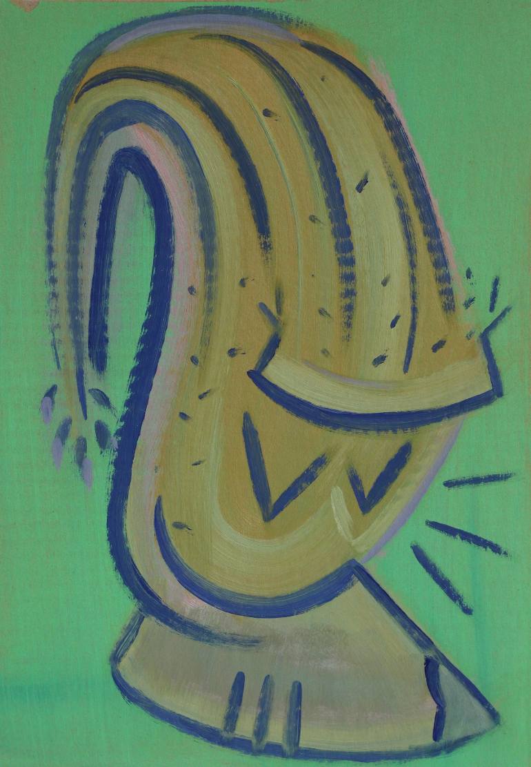 770x1111 Saatchi Art The Vacuum Bird Painting By Azucena Fernandez - Vacuum Painting