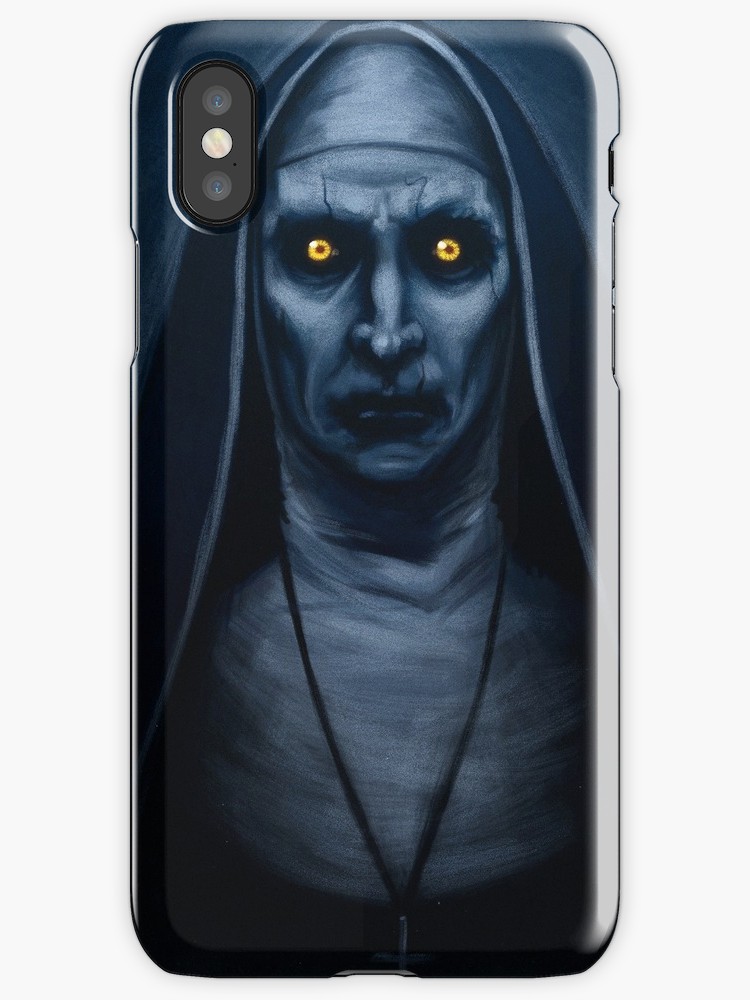 750x1000 Valak Painting Iphone Cases Amp Covers By Samraw08 Redbubble - Valak Painting