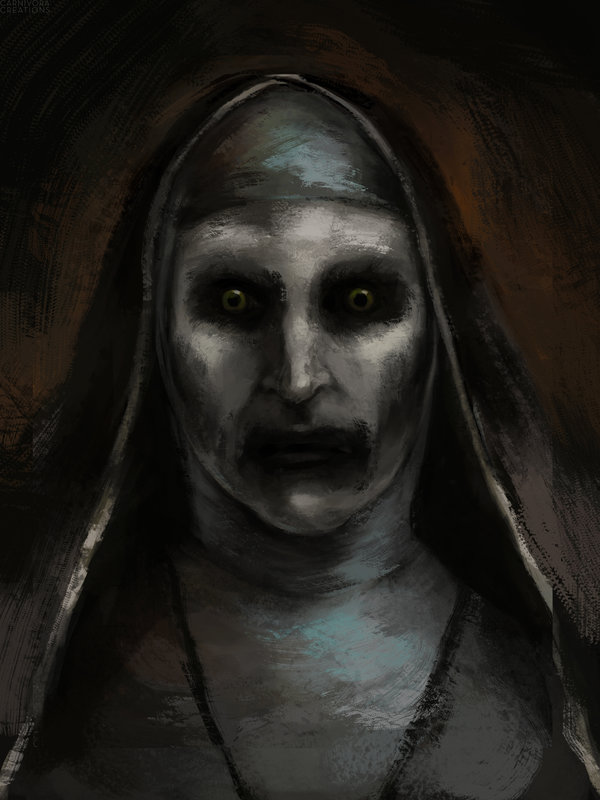 600x800 Valak By Chickenbusiness - Valak Painting