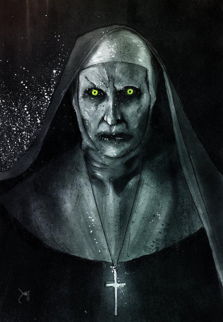 744x1074 Valak By Devin Francisco - Valak Painting