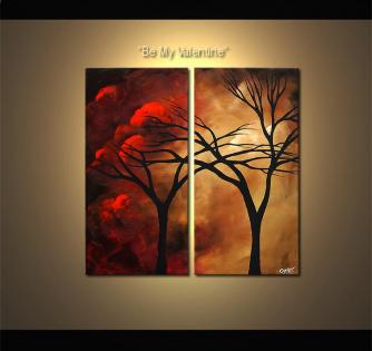 334x315 Painting - Valentine Painting