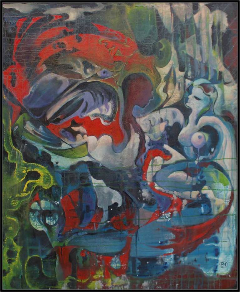 770x938 Saatchi Art Valentine Painting By Yelena Ned - Valentine Painting