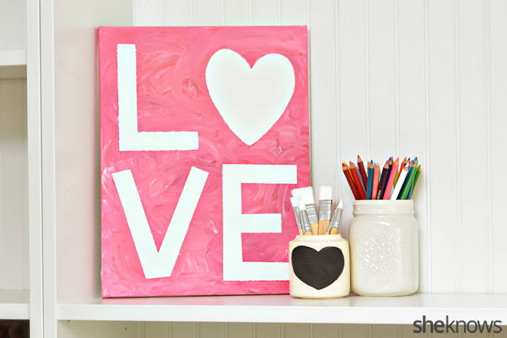 720x480 How To Create Easy Valentine's Day Finger Paint Art With Kids - Valentines Day Painting