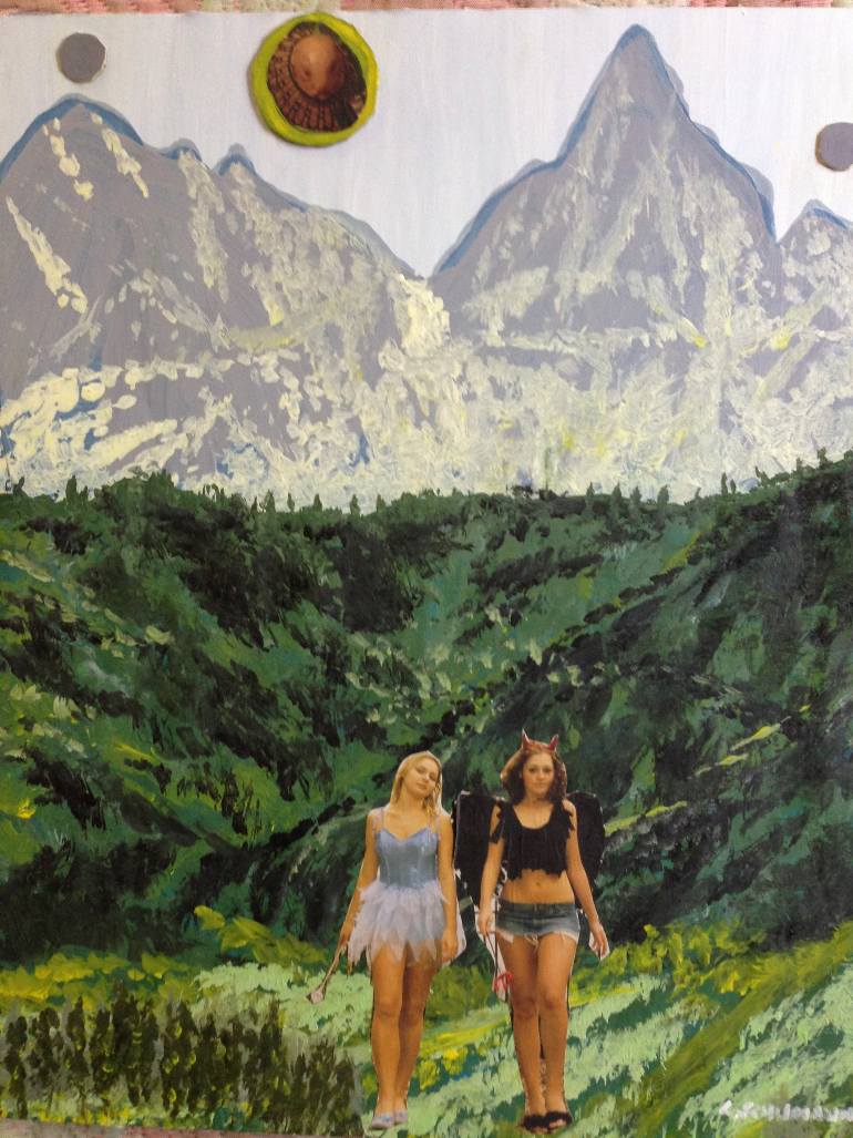 770x1027 Saatchi Art The Valley Of The Valkyries Painting By Carl Schumann - Valkyrie Painting