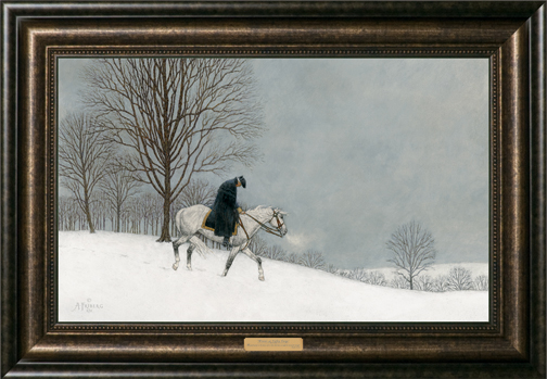504x349 Winter - Valley Forge Painting