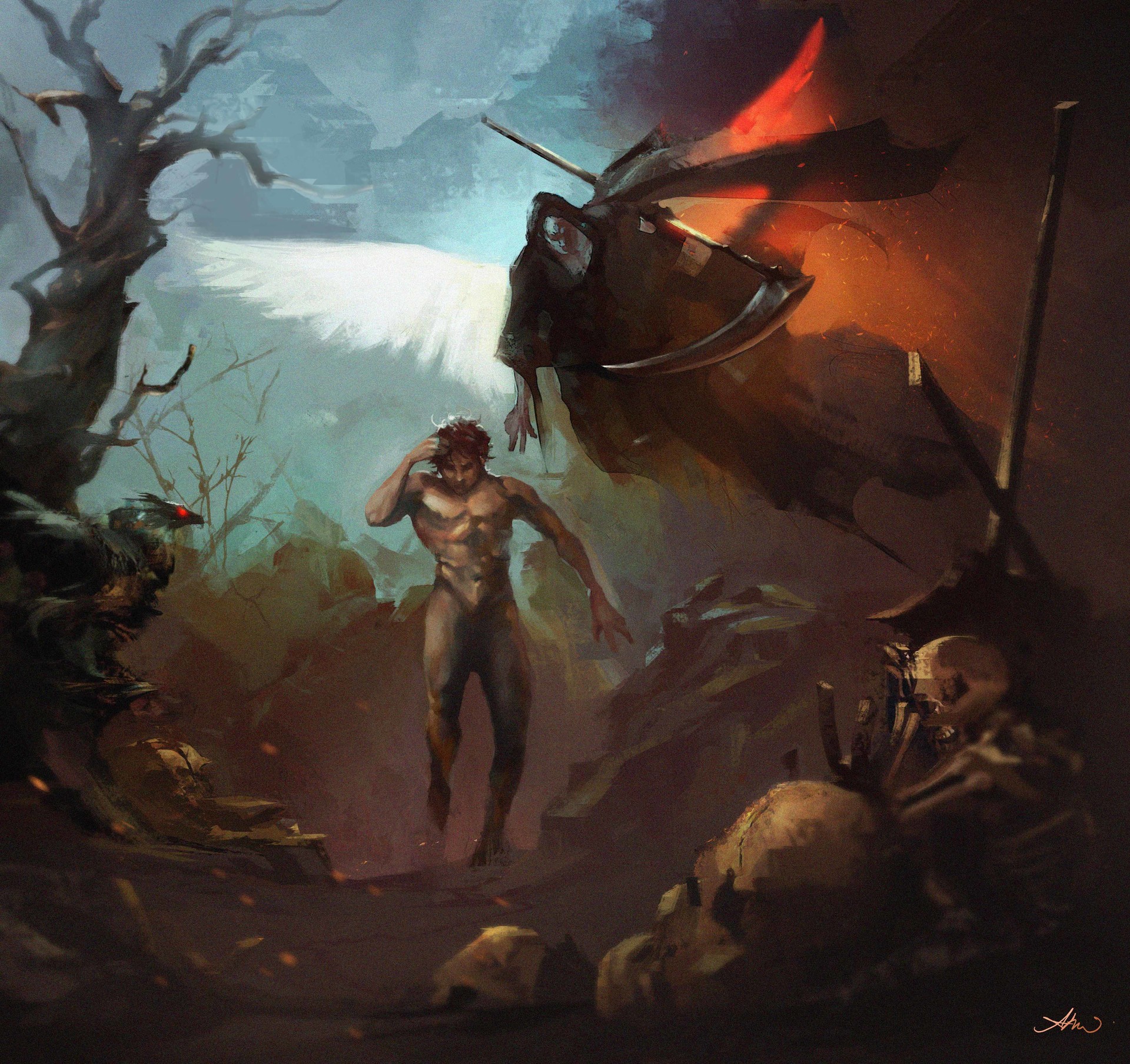 Valley Of Death Painting