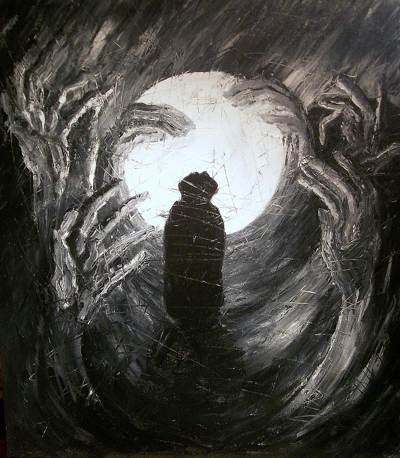 787x900 In The Valley Of Death Painting By Miro Gabriel - Valley Of Death Painting