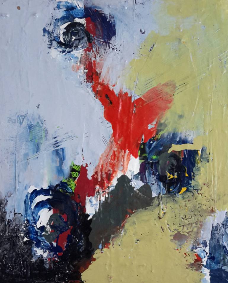 770x955 Saatchi Art Act Of Valor Painting By Rodrigue Semabia - Valor Painting