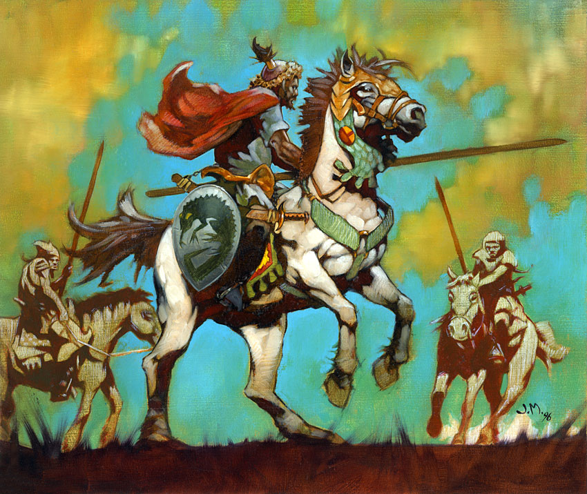 850x716 The Five Greatest Magic The Gathering Illustrations Ever - Valor Painting