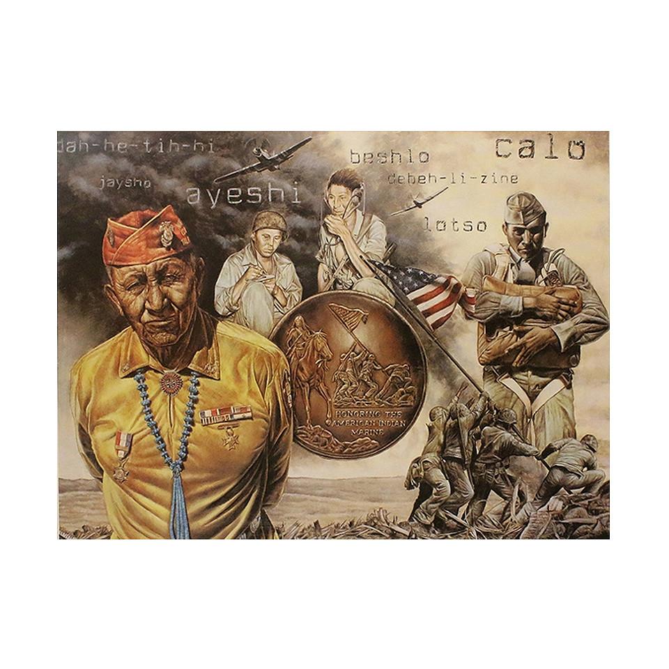 960x960 Visions Of Valor Artist Proof David Behrens Art - Valor Painting