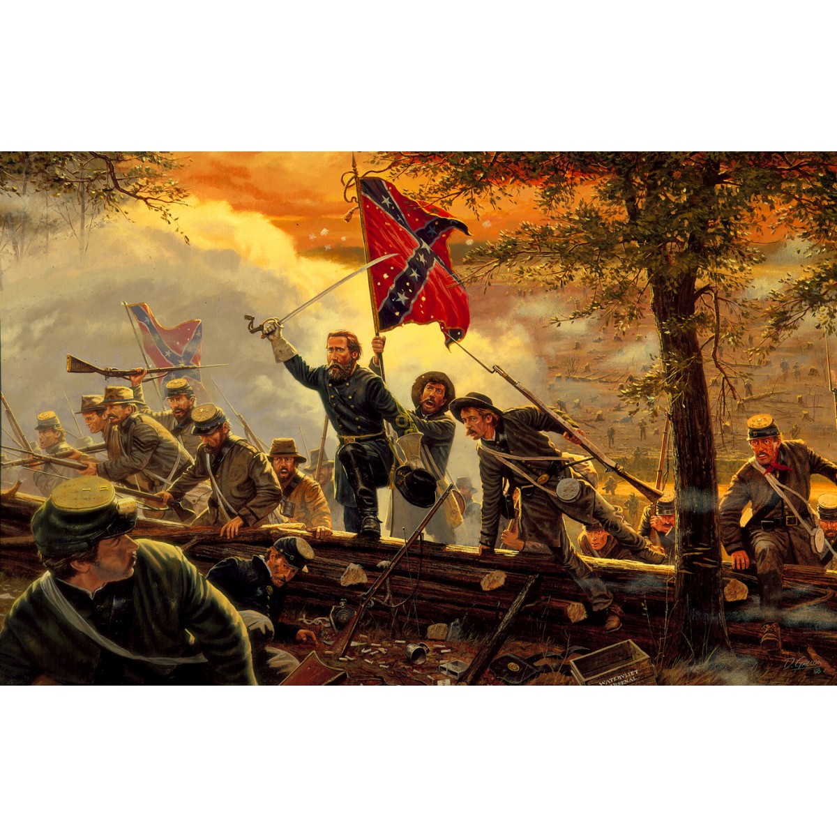 1200x1200 Desperate Valor Print - Valor Painting
