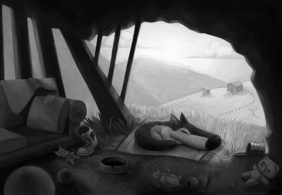 1075x743 Dfa Value Painting By Berf - Value Painting