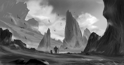 479x252 Visual Library Studies Iguana Painting Amp Prehistoric Beasties - Value Painting