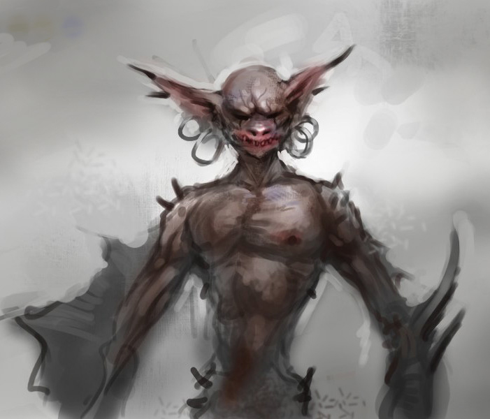 701x600 How To Draw Vampire Bat Monster - Vampire Bat Painting