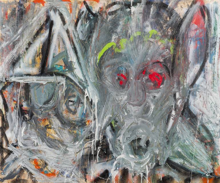 770x643 Saatchi Art Vampire Painting By Sebok Balazs - Vampire Painting