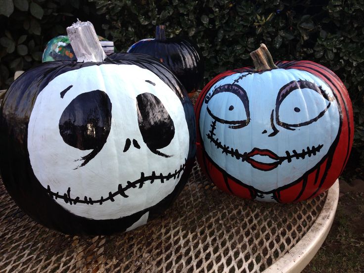 736x552 Images Of Jack Nightmare Before Christmas Pumpkin Painting - Vampire Pumpkin Painting