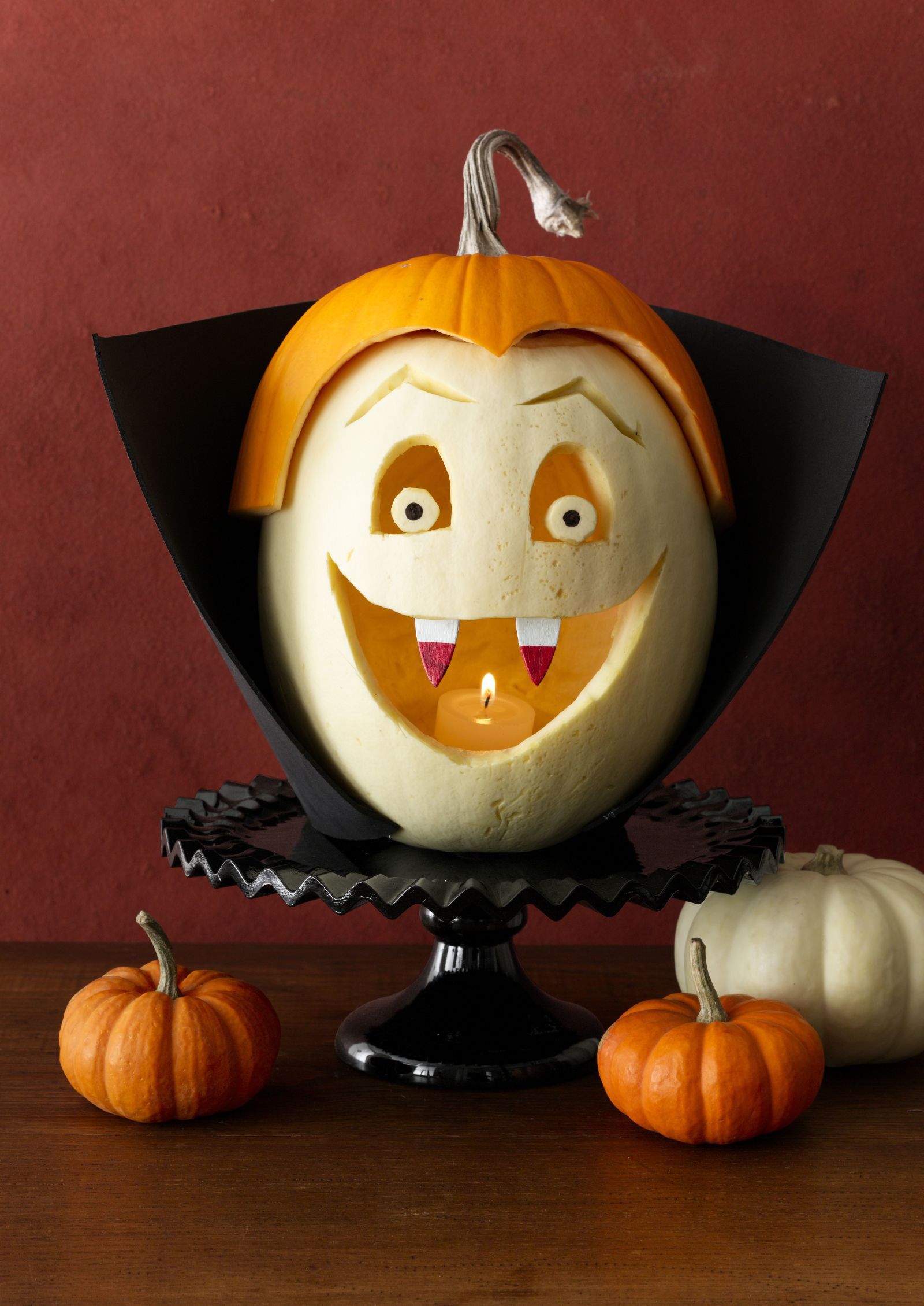 Vampire Pumpkin Painting at PaintingValley.com | Explore collection of ...