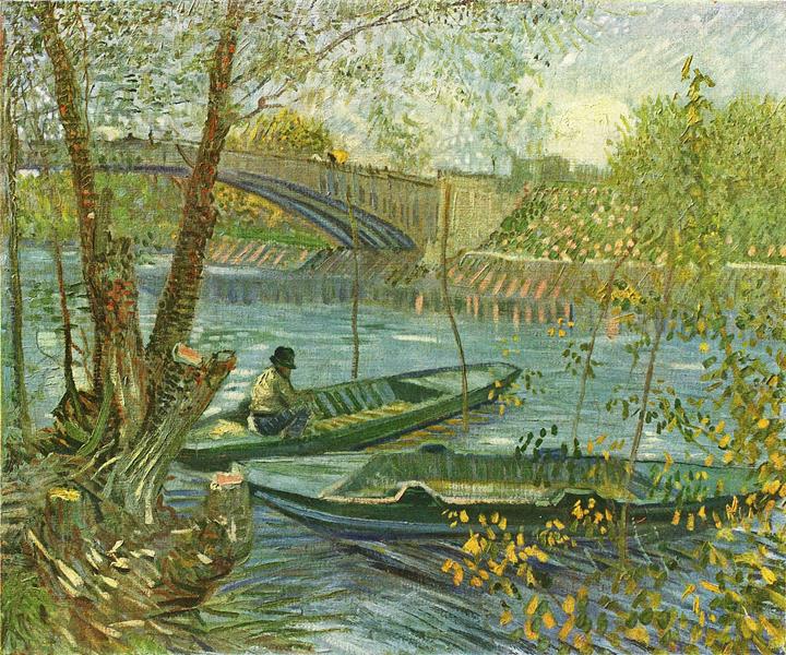 Van Gogh Boat Painting