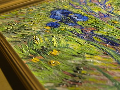 384x288 Have You Ever Wanted To Touch A Van Gogh Painting Well, Now You - Van Gogh Painting