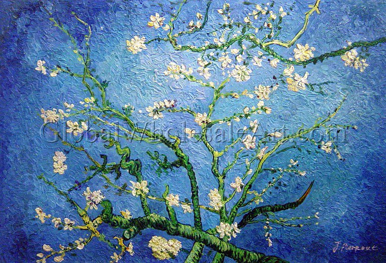 Van Gogh Painting Almond Blossoms at Explore