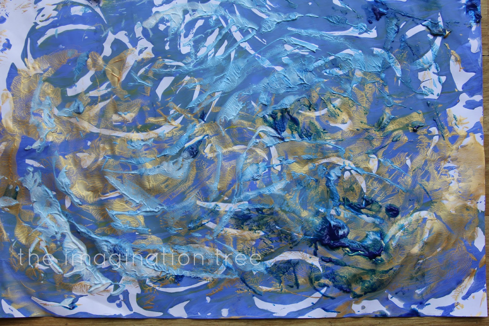 1600x1067 Van Gogh Style Finger Paint Printing - Van Gogh Painting Style